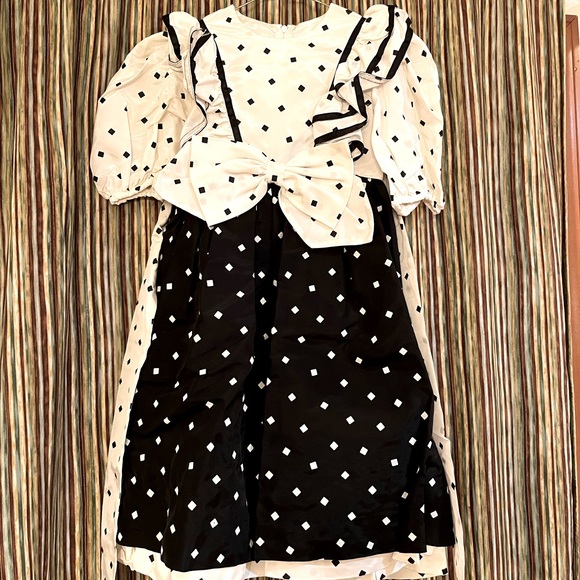 Other - Ruffle polka dot dress